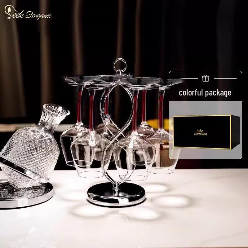 European Light Luxury Red Wine Glass Set