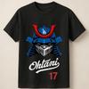 Baseballhelm Warrior Nummer 17 Japan-Thema Unisex T-Shirt Unisex T-Shirt