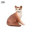 Simulation Mini Cats Kitty Figure Model Statue Home Ornaments Gift Kids Toy