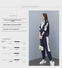 Women's Thick Velvet Korean Style Sports Suit - Warm & Slim, Long-Sleeve Sweatshirt & Harem Pants, Two-Piece Autumn/Winter Set