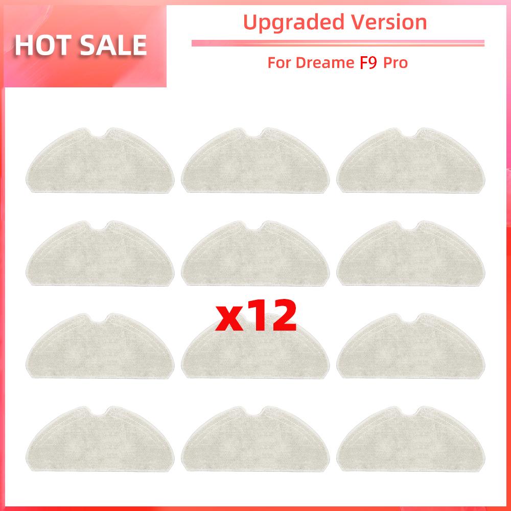 Compatible for Dreame F9 Pro Robot Vacuum Replacement Main Side Brush HEPA Filter Mop Pad Spare Parts Accessories