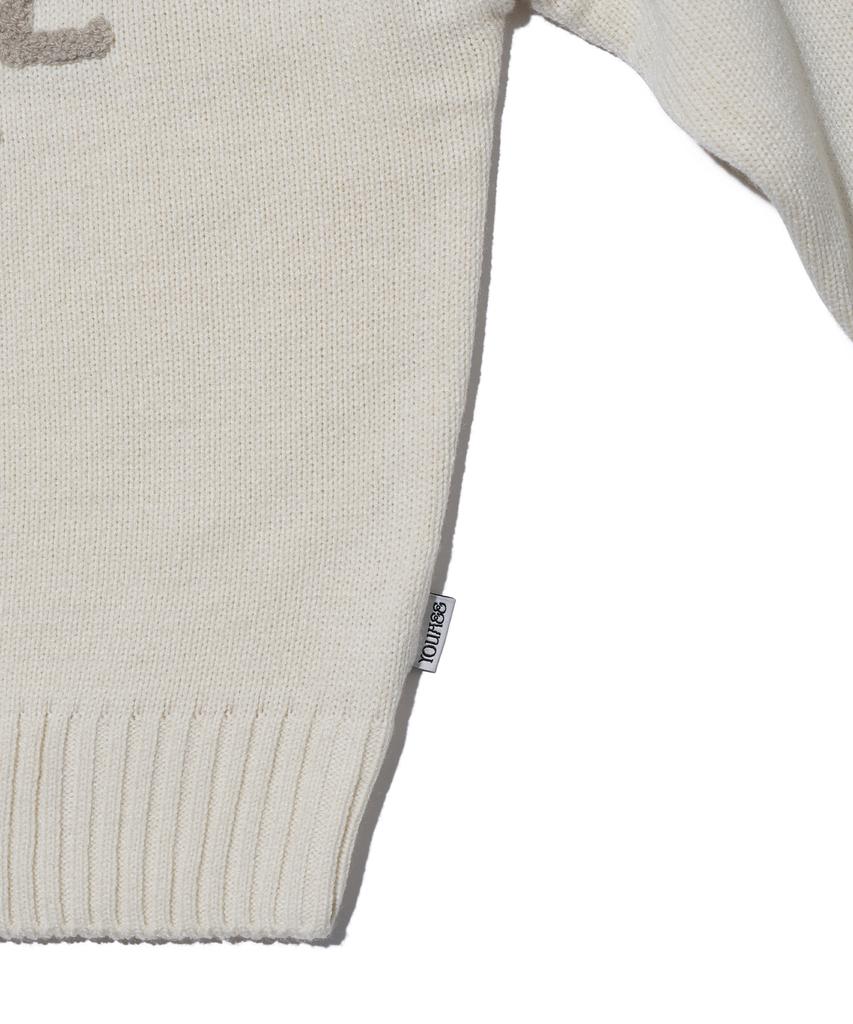 YOUHEE Youhee Off-Shoulder Knit Ivory