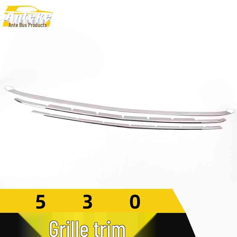 Baojun 530 Stainless Steel Front Grille Trim: Scratch-Resistant Decorative Strip