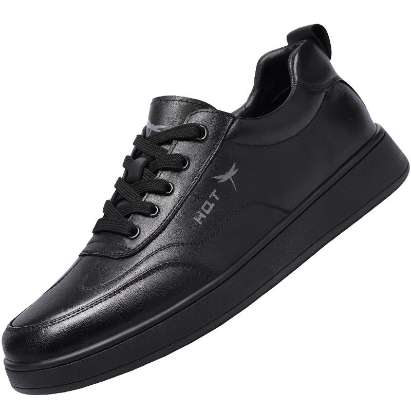 Red Dragonfly Men s Lace-Up Leather Casual Shoes 40