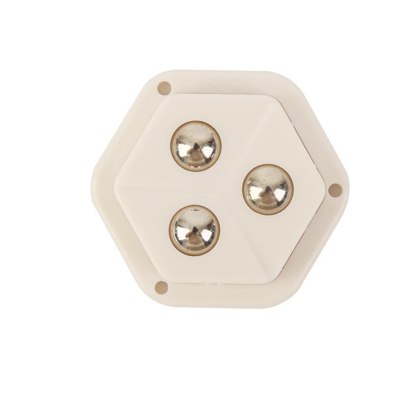 4Pcs Swivel Caster Bins Bottom Pulley Strong Load Bearing Paste Type Casters
