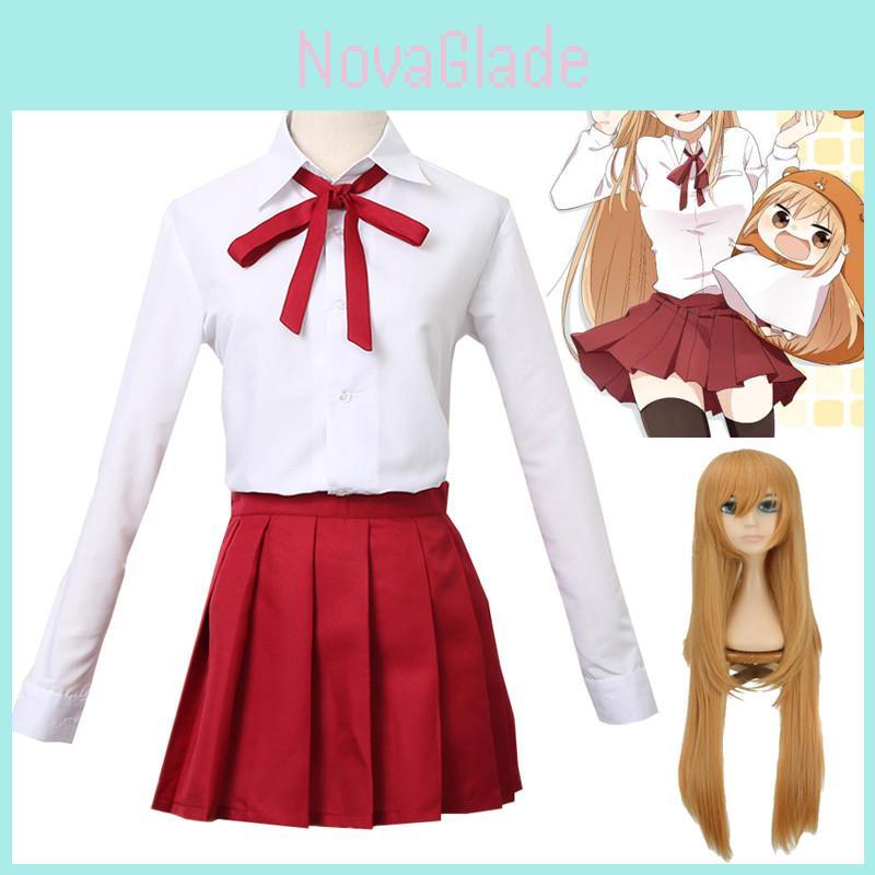 Himouto! Umaru-chan Umaru Doma Girls School Uniform Skirt Dress For Cosplay Enthusiasts
