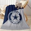 Dallas Blanket Soft Warm Cozy Perfect for Bed Picnics Chair for All Occasions Playful Design Best Holiday Gift for Friends Family