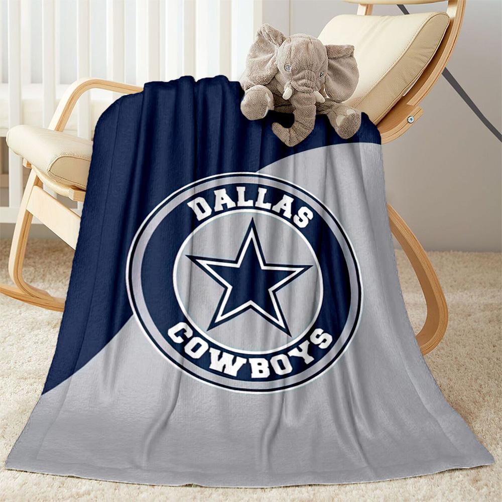 Dallas Blanket Soft Warm Cozy Perfect for Bed Picnics Chair for All Occasions Playful Design Best Holiday Gift for Friends Family
