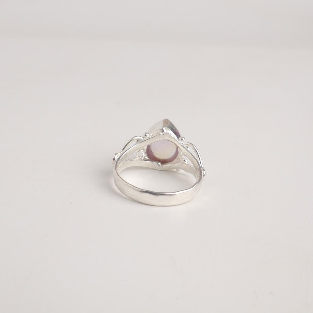 Natural Ametrine Gemstone 925 Sterling Silver Jewelry Handmade Pear Shape Ring RR-46-21