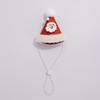 Reusable Christmas Cat Hat Cute Cartoon Autumn Winter Xmas Cat Custom Decorative Red Pets Dress Up Supplies for Dogs
