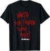 6 Favorite Scary Movie Unisex T‑Shirt