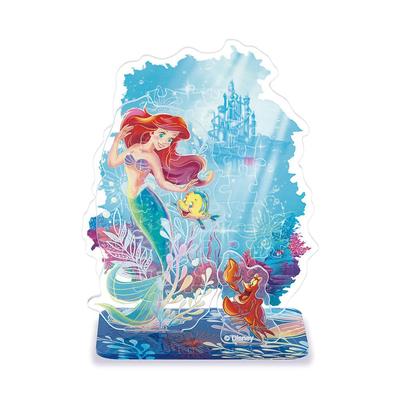 Puzzle X Acrylic Beverly 38 Pieces Disney Acrylic Stand Pop Ariel Friends [Jigsaw Stand] & SP-040