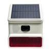 Wireless Solar-Powered Sound and Light Outdoor Siren Alarm