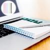 10Pcs Loose-Leaf Binder Rings Firm Plastic Detachable Book Rings for Notebook Scrapbook DIY Binding Accessories