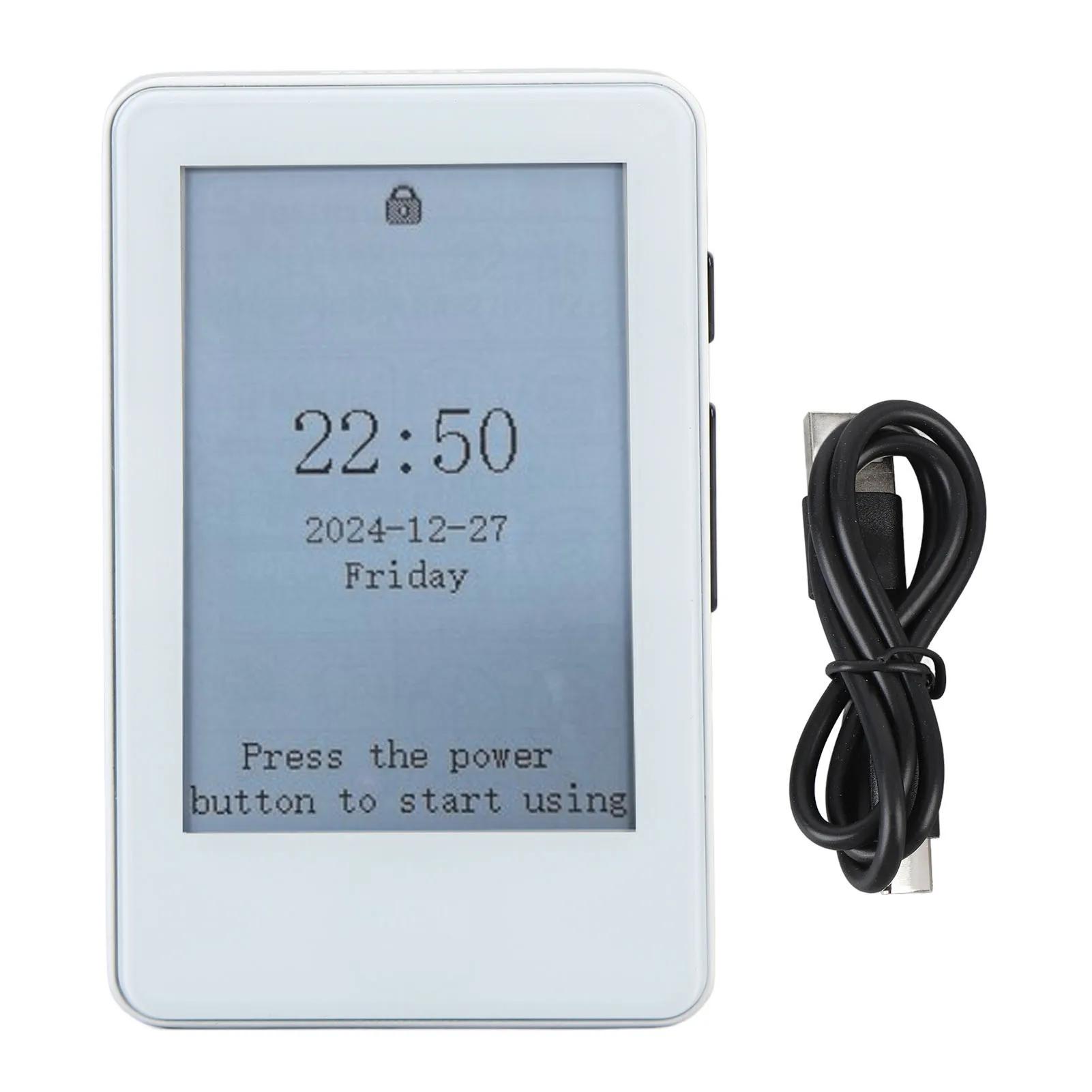 

2.7 Inch Ink Screen Portable Electric Reader Portable Electric Book Reader Electric Book Reader Portable Bluetooth MP3 Player білий