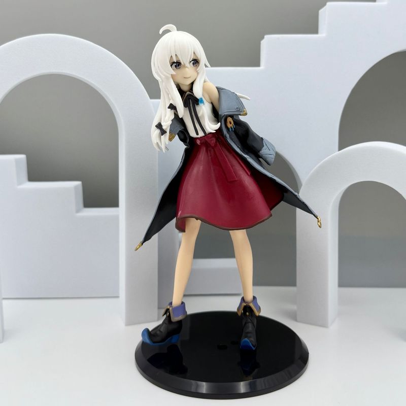 Wandering Witch The Journey of Elaina Anime Girl Action Figurine Desktop Decoration Boy Toy