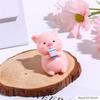 50/100PCS Cartoon Pig Decorations Resistant Piggy Doll Home Decor Crafts Resin Crafts High Temperature Resistance