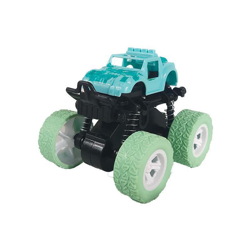 „Mașină cascadorie rotativă cu inerție – jucărie de teren rezistentă la spargere pentru copii”