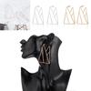 Trendy Geometric Alloy Earrings For Women Fashionable Street Style Jewelry