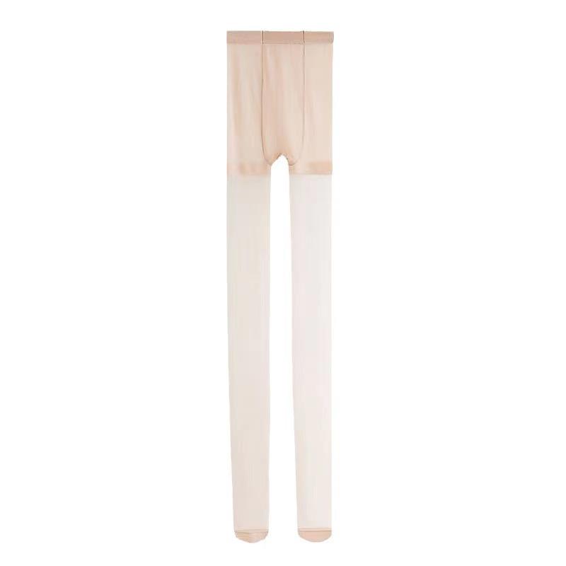 Individuell anpassbare Anti-Loch Dünne Samt Matte Strumpfhose in Übergröße für Damen - Nude Bein Look