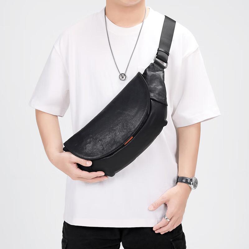 

SCHWARZETIENNE Men s Genuine Leather Shoulder & Crossbody Bag