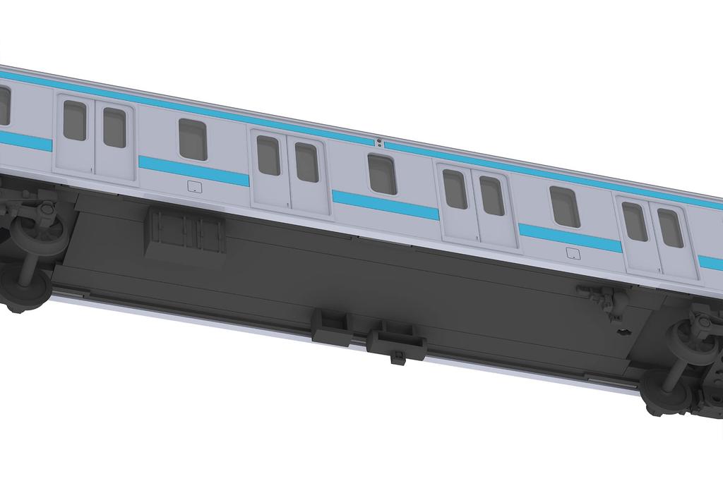 PLUM JR East 209 Series DC Train Type Keihin Tohoku Color Saha 208 Display Model Unpainted Assembly Plastic Kit PP146 Plakit-Extra 1/80