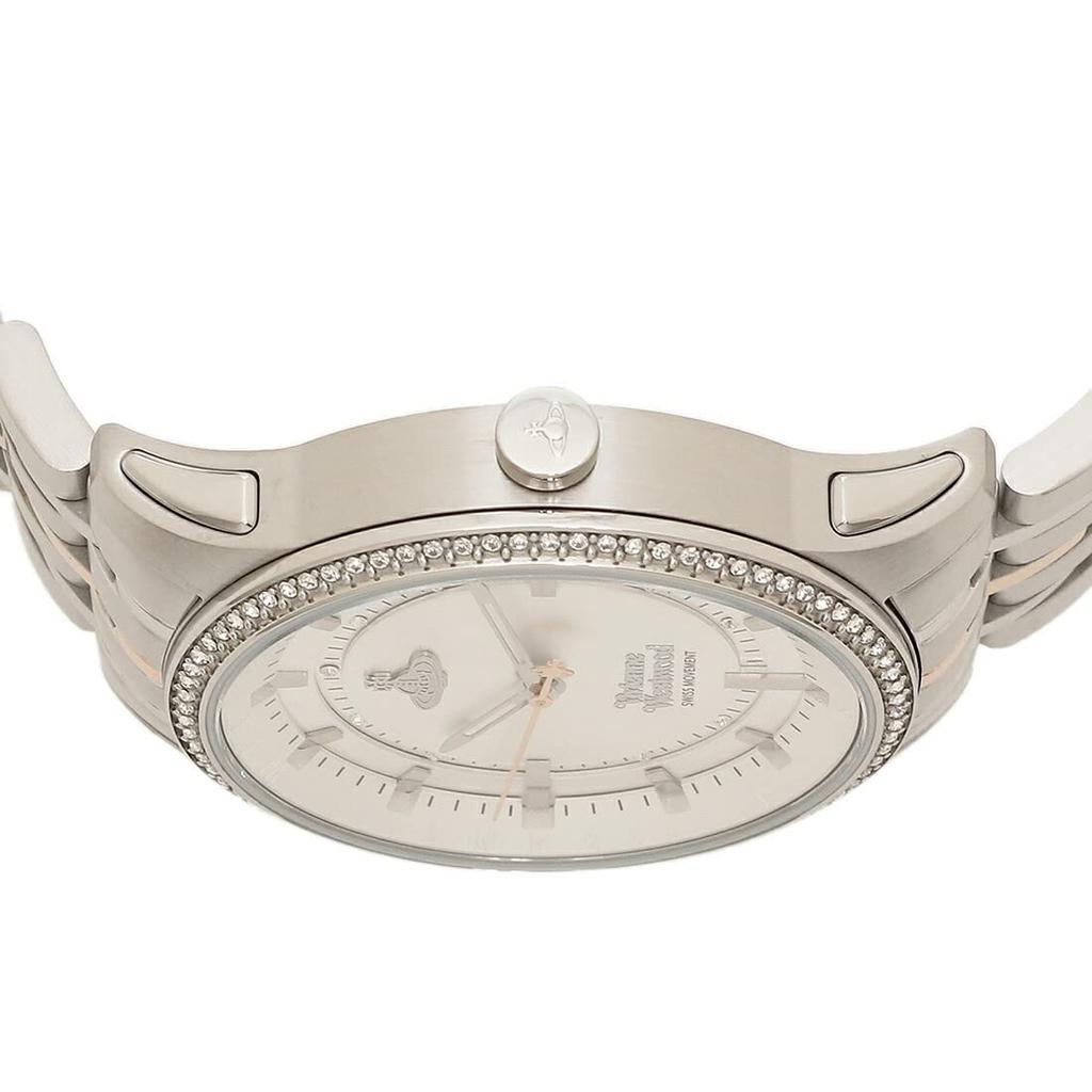Vivienne Westwood East End Stainless A4 VV262WSSR Women's Watch, 37mm, Quartz, Silver, Steel, Size, [Used]
