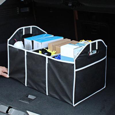 Car Multi-Pocket Trunk Organizer Large Capacity Folding Storage Bag Trunk Stowing and Tidying Trunk Organizer Car Accessories