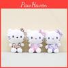 Leopard Plush Cute Print Cat Keychain Soft Toy Doll Bag Charm Kids For