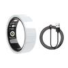 Ceramic Ring: Heart Rate, Blood Oxygen, Sleep Monitoring, Waterproof, Multifunctional, Customizable, Bluetooth NFC for Couples
