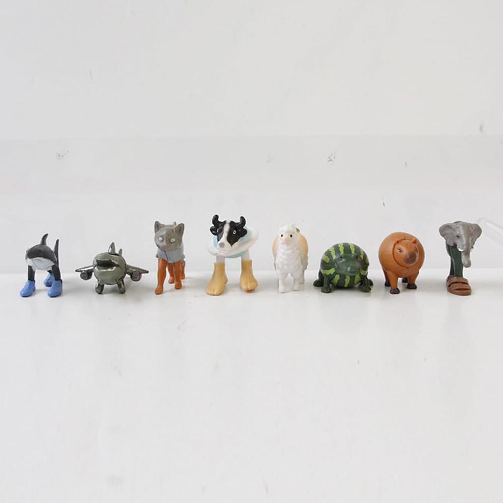 Italian Brain Rot Horror Figures: Memetic Creatures of Madness and Fantasy Descend onto Your Desk, 3.5-5.5cm Tall (24 Figures in Total, Color Box