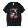 Killer Klowns From Outer Space Japanese Black T Shirt Vintage Washed Breathable Fashion Stretched Stylish Casual