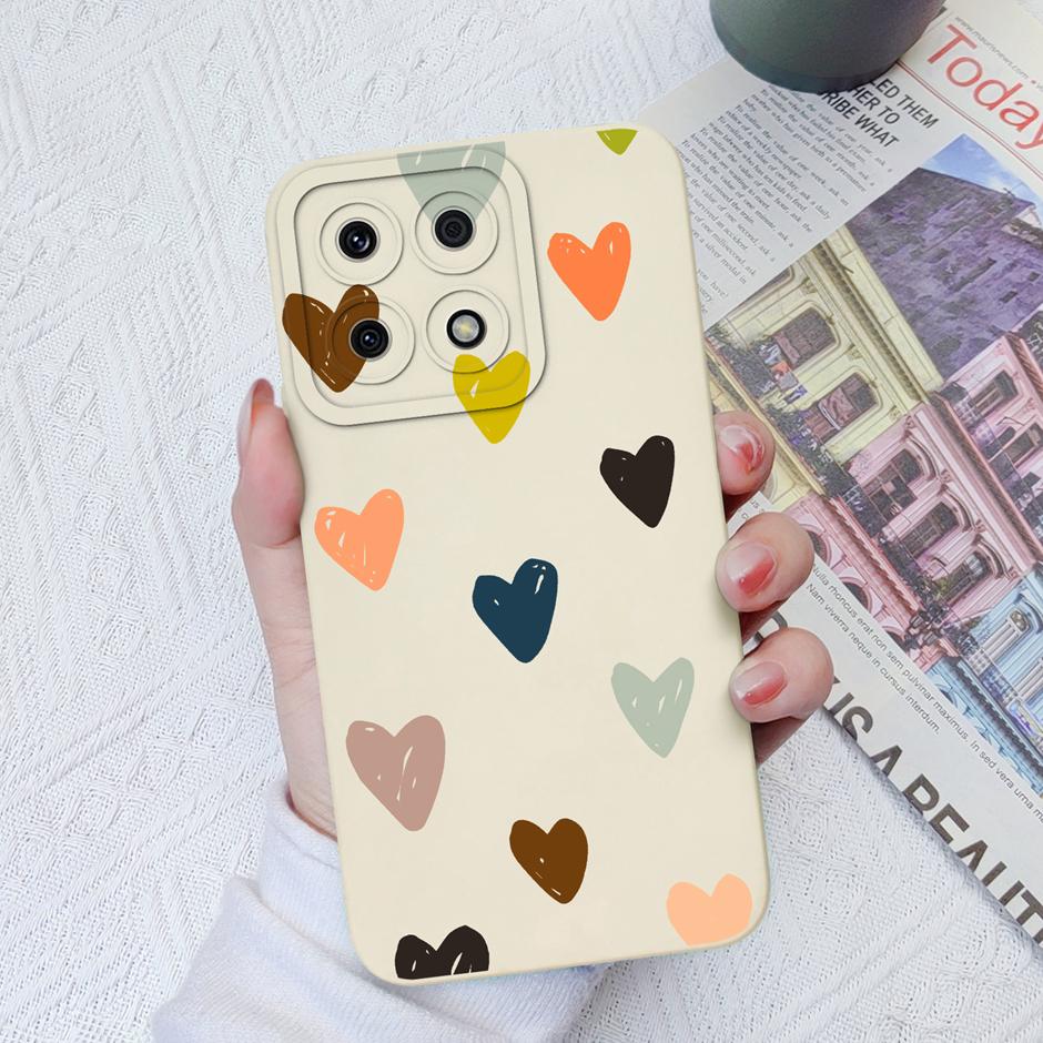 For Honor X8a X8b Cases Cute Dinosaur Leopard Print Liquid Silicone Protective Cover For Honor X8A Honor X8B 6.7 Inches Fundas