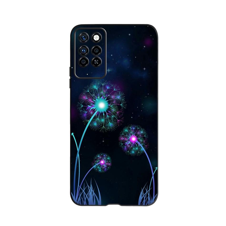 Süße Hülle Für Infinix Note 10 Pro NFC X695C X695 Handyhülle Schwarzes Silikon Weiche Hülle Für Infinix Note 10 Funda Note10 Pro 6.95"