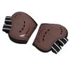 Horse Fetlock Boots Breathable Impact Absorbing Air Perforated Horse Hind Legs Boots for Fetlock Injury Protection Brown