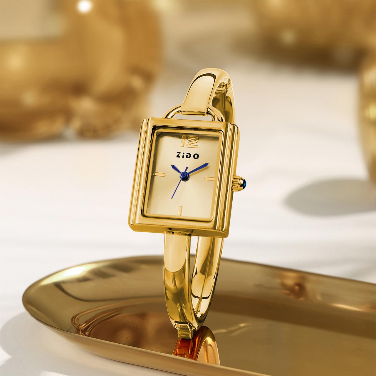 Watch women s square retro niche women s watch light luxury live broadcast explosive watch women s bracelet watch bare watch