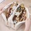 Large Capacity Toiletry Cosmetic Vanity Storage Pouch Travel Make-Up Cases Portable Makeup Bag Storage Bag