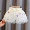 Children's Clothing New Summer Women's Short Skirt Princess Skirt Mesh Skirt Girls' Half Skirt