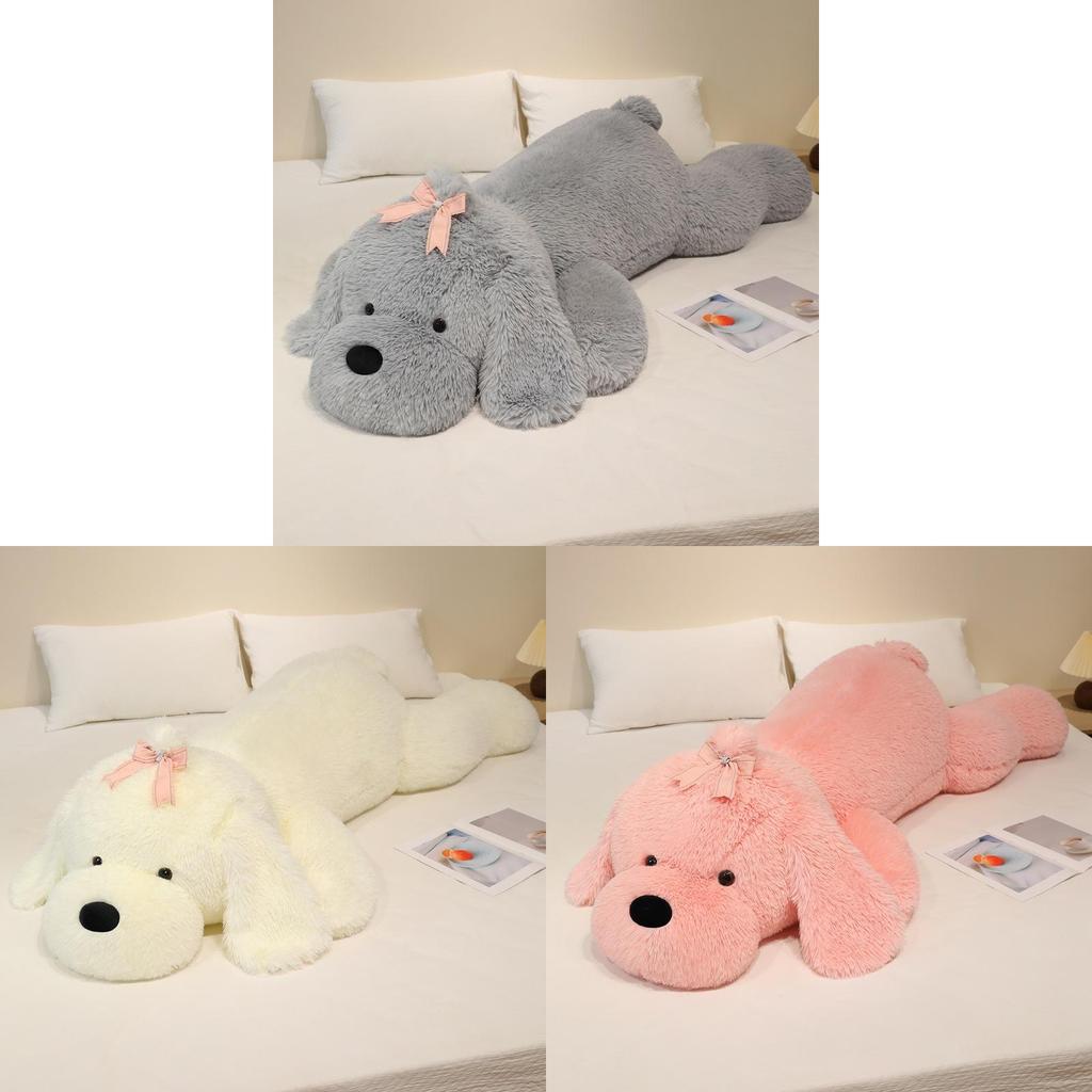 Cute Pomeranian Plush Dog Pillow With Pp Cotton Filling For Girls And Kids