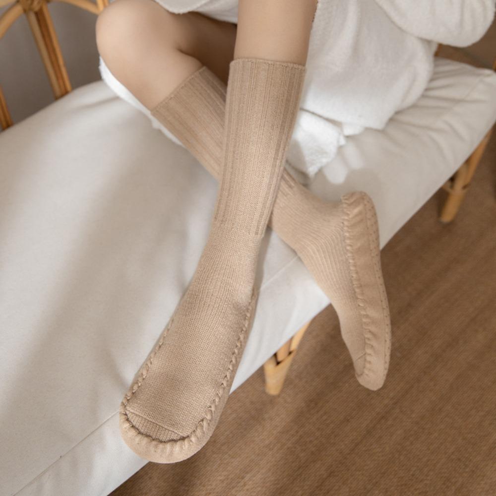Keep Warm Warm Calf Socks Thick Bottom Women's Dance Socks New Floor Socks