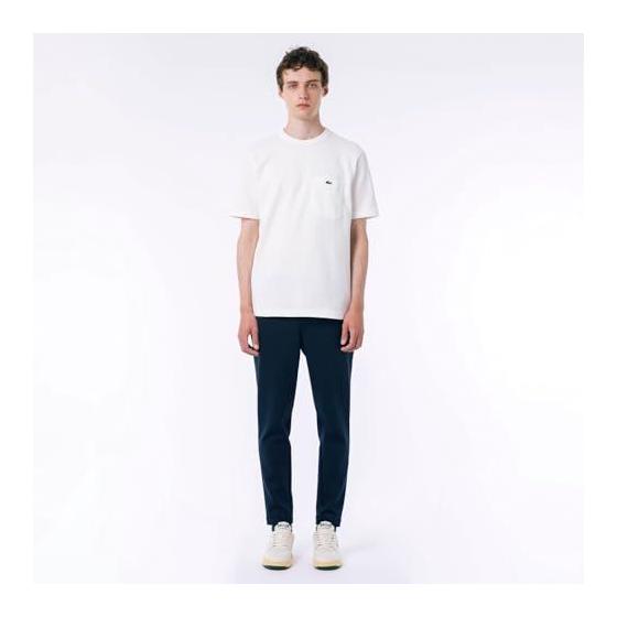Used New [Lacoste] T-shirt [Official] Pique Pocket Short Sleeve T-Shirt Men's White 2