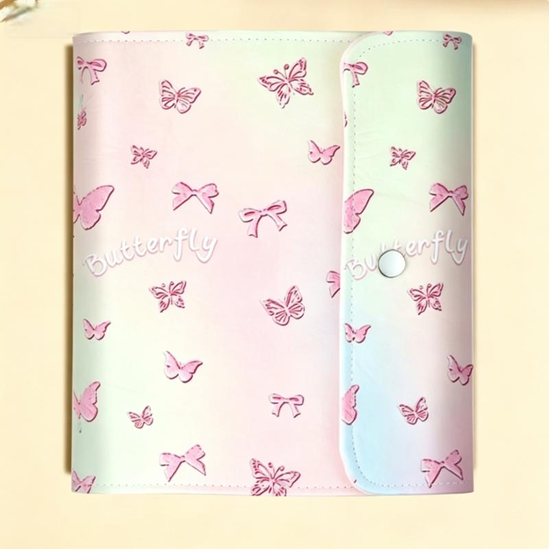 Cute Style Pregnancy Document Organizer, Portable Prenatal Check-up Book Storage Bag розовый