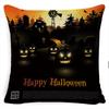 Pillow Case Holiday Party Halloween Horror Bat Office Pillow Case Car Waist Support Cushion Lumbar Pillow