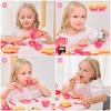 Toy Tea Set For Little Girls Tea Party Set Toys For Kids Girls Pretend Play Kitchen Food Miniature Snack Afternoon Tea Sets Toys