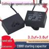 CBB61 Ceiling Fan Light Capacitor 250V, Dual 3.2uf+3.8uf, Three-Wire for Range Hood.