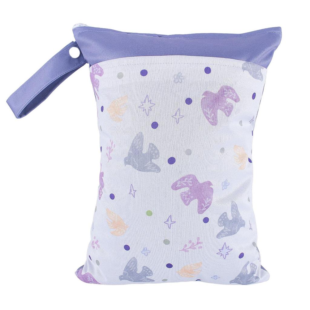 Cartoon Cute Waterproof Wet/Dry Separation Storage Bag (25x35cm) for Travel and Clothing