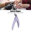 Nail Art Clipper Manicure Nail Tip Cutter Robust Simple Operating Fake False Nail Trimmer for