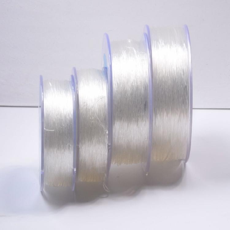 100M Clear Elastic String for Handmade Stretch Bracelets Crafting and Creative Beading Applications
