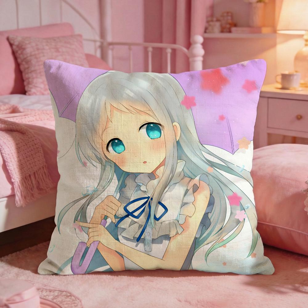 

Flower We Saw That Day Cushion Cover Premium Comfort Reversible Pillow Cove Two in One Design for Any Room Car Interior 30X30cm