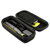 Zipper Bag Shaver Storage Bag Travel Shockproof Electric Shaver Cover Durable Hard Shell for Philips Norelco OneBlade
